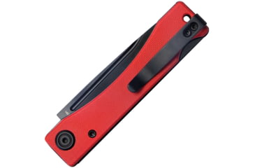 Image of Kubey Akino Lockback. Red. Black.