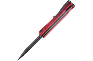 Image of Kubey Akino Lockback. Red. Black.