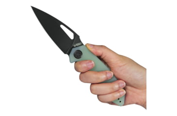 Image of Kubey Coeus Linerlock Black Jade
