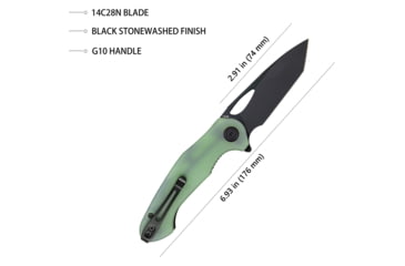 Image of Kubey Dugu Linerlock Jade