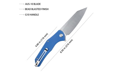 Image of Kubey Flash Linerlock Blue KUB158H