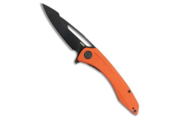 Image of Kubey Knives Kubey Merced Liner Lock Knife Orange G-10 3.5&quot; Black SW 14C28N, Orange, 14C28N, adult, BHQ-223088