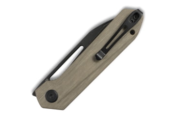 Image of Kubey Royal Linerlock Black Tan