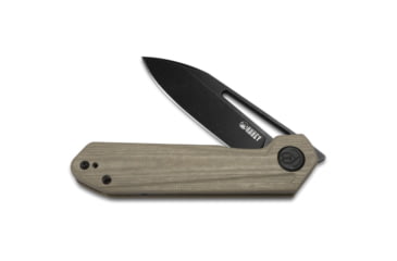 Image of Kubey Royal Linerlock Black Tan