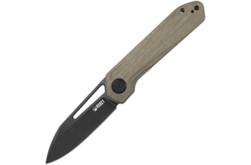 Image of Kubey Royal Linerlock Black Tan