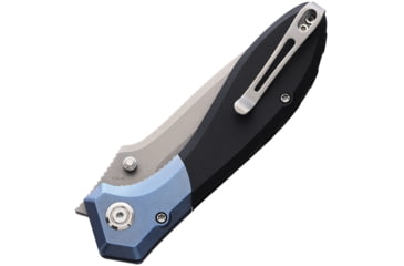 Image of Kubey Ruckus Linerlock Blue Ti