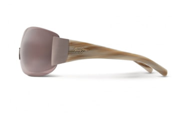 Image of Maui Jim Kula Sunglasses w/ Sandstone Frame and Maui Rose Lenses - R514-22, Side View
