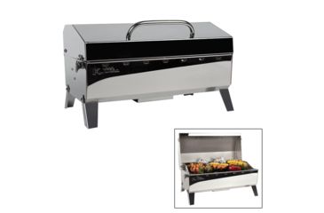 Image of Kuuma Products Stow N' Go 160 Gas Grill - 13,000BTU w/Regulator, Thermometer and Igniter 49155