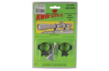 Image of Kwik-Site 22 Mount Grooved Receiver Rifle 1 Inch Matte KSN-TO22-M1