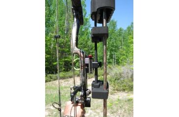 Image of Kwikee Kwiver 6 Arrow Quiver, Air Straight, Lightweight Archery Quivers, Black, K6AIRSBLK