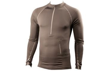 Image of La Sportiva Atmosphere Long Sleeve - Men's, Grey-Large, B02-GREY-L