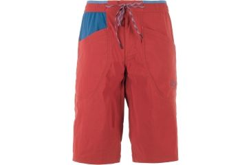 Image of La Sportiva Belay Short - Men's-Brick/Lake-Small