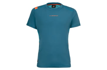 Image of La Sportiva Blitz T-Shirt - Men's, Lake/Tropic Blue, Medium J72-607614-M