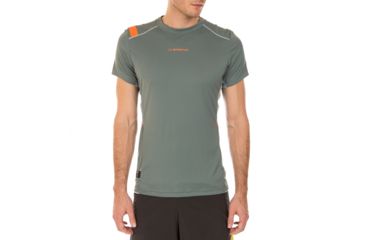 Image of La Sportiva Blitz T-Shirt - Men's, Slate/Stone Blue, Medium J72-903904-M