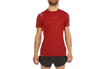 Image of La Sportiva Blitz T-Shirt - Mens, Chili/Poppy, Medium, J72-309311-M