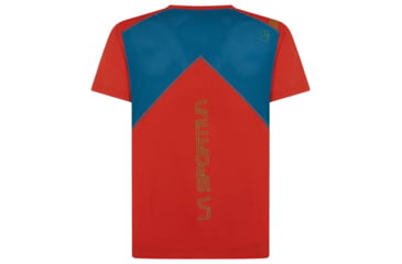 Image of La Sportiva Blitz T-Shirt - Mens, Saffron/Space Blue, Large, J72-313623-L