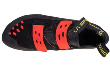 Image of La Sportiva Tarantula Climbing Shoes - Mens, Black/Poppy, 37.5, Medium, 30J-999311-37.5