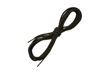 Image of La Sportiva Testarossa Shoe Laces, BLACK/YELLOW, 160, 321-BY-160