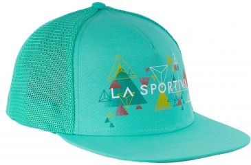 Image of La Sportiva Trucker Vertriangle Hat - Men's-Mint-S/M