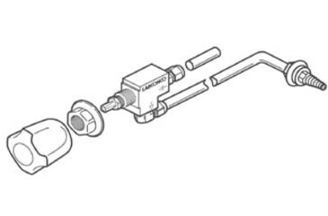 Image of Labconco Fixture and Faucet Kits for Protector Laboratory Hoods, Labconco 9809100 Service Fixture Kits Distilled Water