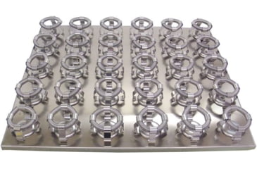 Image of Labnet Platform With 20x125ml Flask Clamps I-5330-125