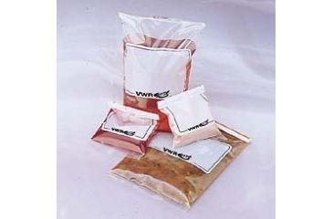 Image of Labplas Sterile Sample Bags BPR-4590-VW1 Round Wire Bags With White Marking Area