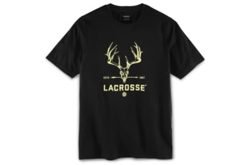 Image of LaCrosse Footwear Whitetail Tee - Mens, Black, M, 918585-M