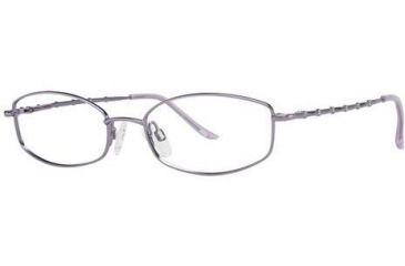 Image of LAmy C by L'Amy 502 Single Vision Prescription Eyeglasses - Frame Lilac, Size 50/17mm CYCBL50203