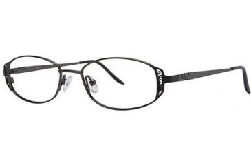 Image of LAmy C by L'Amy 505 Single Vision Prescription Eyeglasses - Frame Pewter, Size 49/16mm CYCBL50502