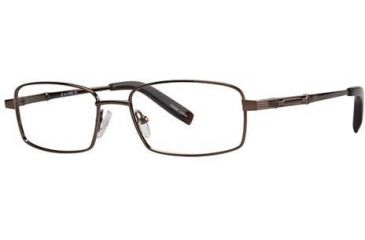 Image of LAmy C by L'Amy 603 Bifocal Prescription Eyeglasses - Frame Brown, Size 53/17mm CYCBL60302