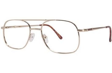 Image of LAmy C By L'Amy 607 Progressive Prescription Eyeglasses - Frame Gold/Satin, Size 55/19mm CYCBL60702