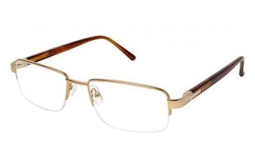 Image of LAmy C by L'AMY 615 Bifocal Prescription Eyeglasses - Frame GOLD CYCBL61502