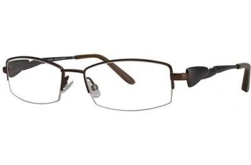 Image of LAmy Galea 2010 Progressive Prescription Eyeglasses - Frame Brown/Pewterd, Size 51/16mm LYGALEA201006