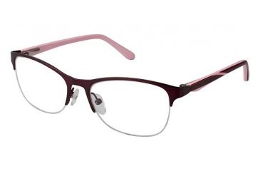Image of LAmy Lydie Bifocal Prescription Eyeglasses - Frame MATTE MULBERRY, Size 50/16mm LYLYDIE03
