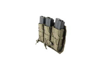 Image of Lancer Tactical 1000D Nylon MOLLE Triple AR Mag Pouch, Olive Drab, CA-1843GN