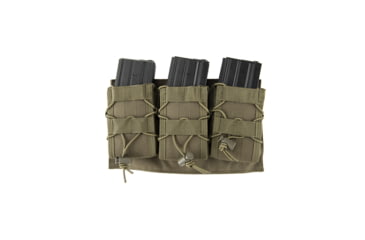 Image of Lancer Tactical 1000D Nylon MOLLE Triple AR Mag Pouch, Olive Drab, CA-1843GN