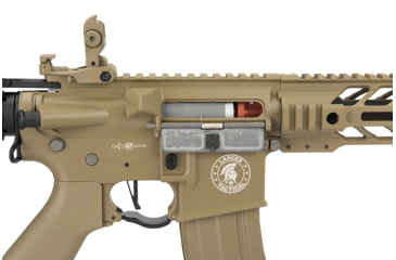 Image of Lancer Tactical Proline Enforcer Battle Hawk 14in M4 Airsoft Rifle, Tan, LT-34TA14-G2-ME