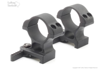 Image of LaRue Tactical 2 Piece QD Mount, 30mm, Black, LT123
