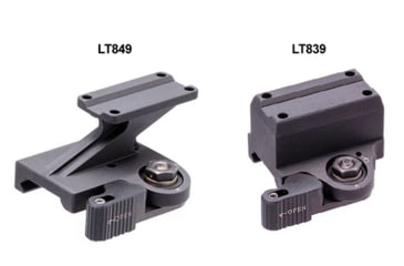 Image of Larue Tactical QD Mount, Black, Medium Rings, LT849