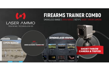 Image of Laser Ammo Smokeless Range Short-Throw Firearms Trainer Combo, Medium, FTSC-ST