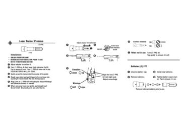 Image of LaserLyte Universal Laser Trainer Pistol Universal, Red, LT-PRE