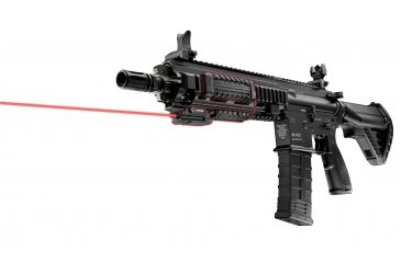 Image of LaserMax Uni-Max Red Laser Rifle Value Pack, Gen 2 Red Laser, Switch, Cord Cover, Clips