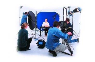 Image of Lastolite Camera Lighting Equipment 6'x7' Collapsible Chromakey - Blue LL LC5988