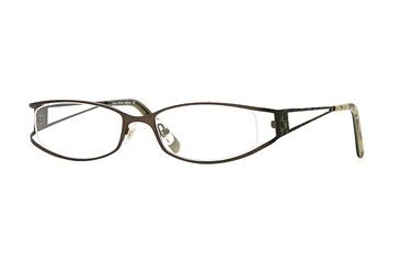 Image of Laura Ashley Addison SELA ADDI00 Bifocal Prescription Eyeglasses - Caramel Apple SELA ADDI005435 BN
