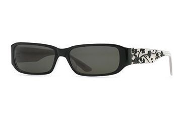Image of Laura Ashley Adora SELA ADOR06 Sunglasses - Black Tea SELA ADOR065640 BK
