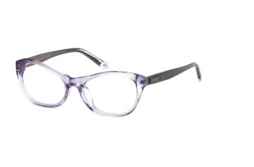 Image of Laura Ashley Ally SELA ALLY00 Progressive Prescription Eyeglasses - C3 - Sheer Violet SELA ALLY005440 PU