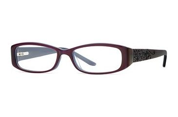 Image of Laura Ashley Brie SELA BRIE00 Single Vision Prescription Eyewear - Plum Sky SELA BRIE005235 PU