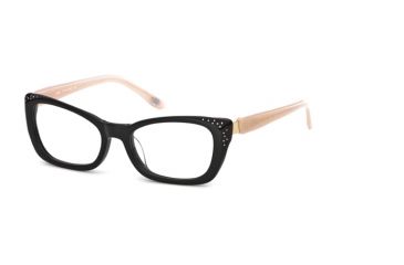 Image of Laura Ashley Cassie SELA CASS00 Eyeglass Frames - C1 - Black SELA CASS005135 BK