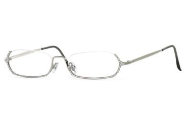 Image of Laura Ashley Christal SELA CHRI00 Single Vision Prescription Eyewear - Silver SELA CHRI005245 SV