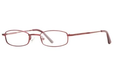 Image of Laura Ashley Cutie Pie SELG CUTI00 Single Vision Prescription Eyeglasses - Cherry SELG CUTI004420 BUR